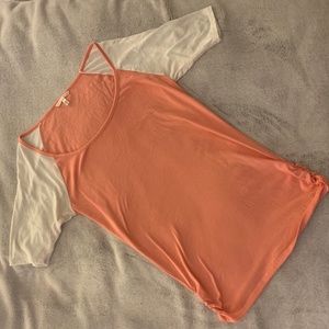 Victoria's Secret Long Baseball Tee Women's Medium